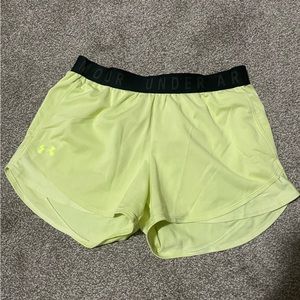 Green Underamour Shorts